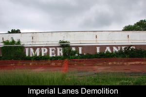 Demolition of Imperial Lanes